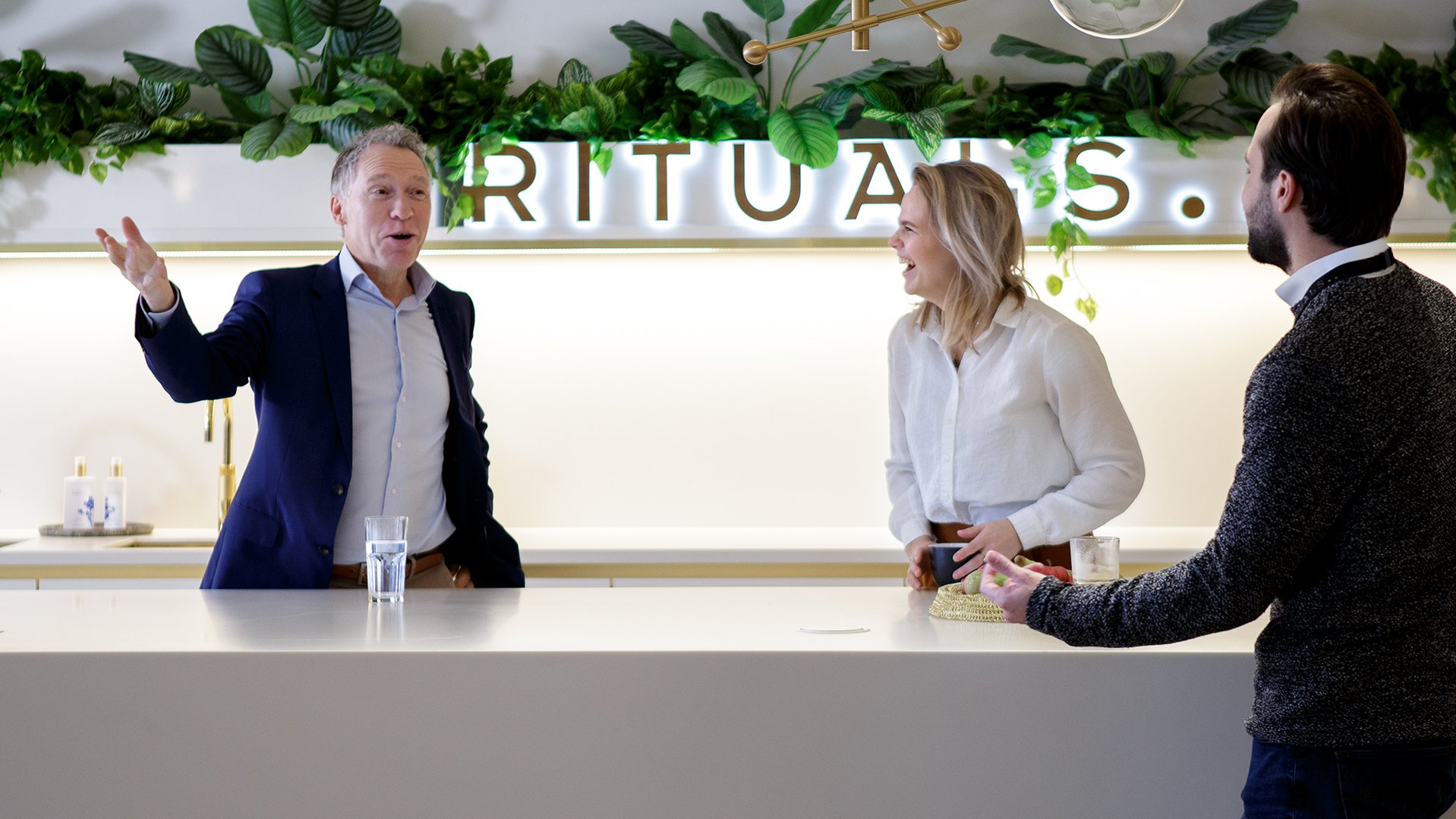 Raymond Cloosterman is met zijn Rituals #goedbezig voor War Child