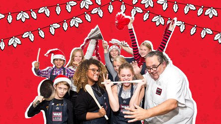 Vier je kerstfeestje voor War Child Julius Jaspers ambassadeurs War Child