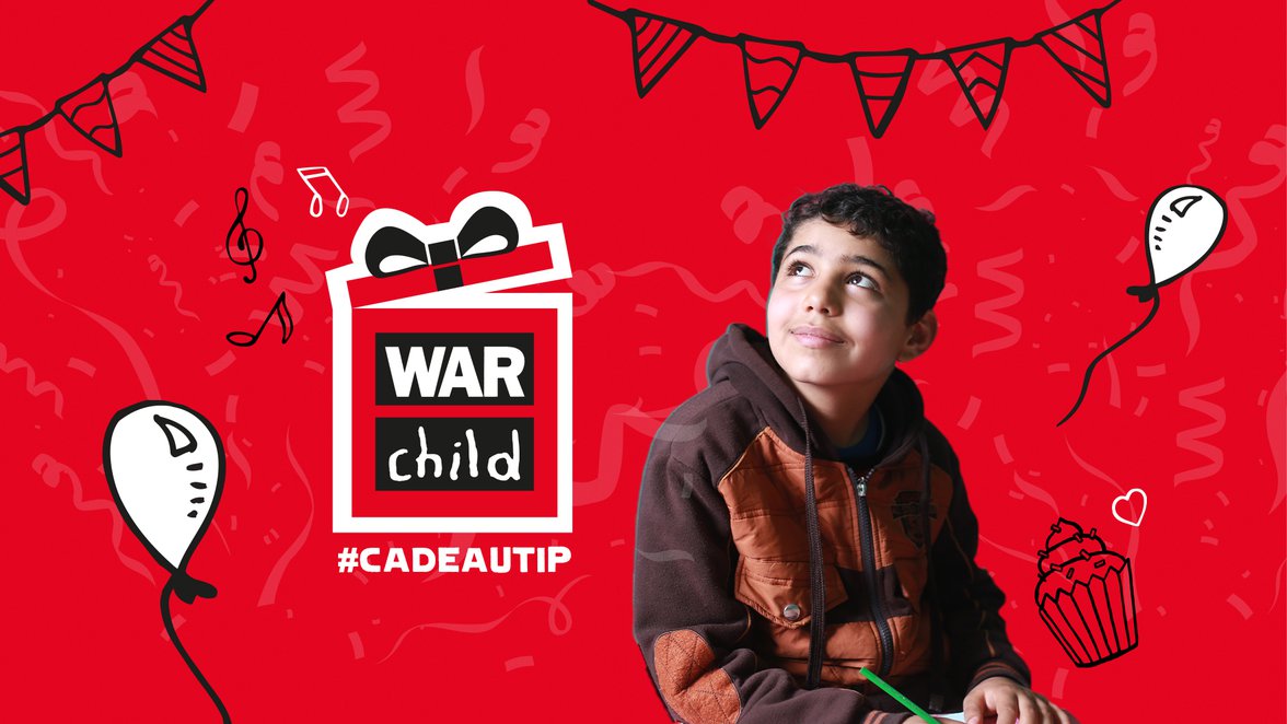 War Child Cadeautip doneer #cadeautip