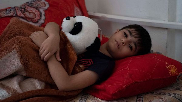 Adil from Syria is now living in Lebanon, where he is partaking in War Child's Safe Space activities