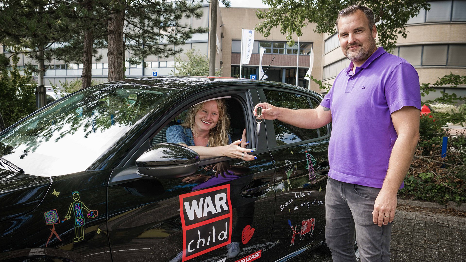 Wittebrug Lease is GoedBezig voor War Child