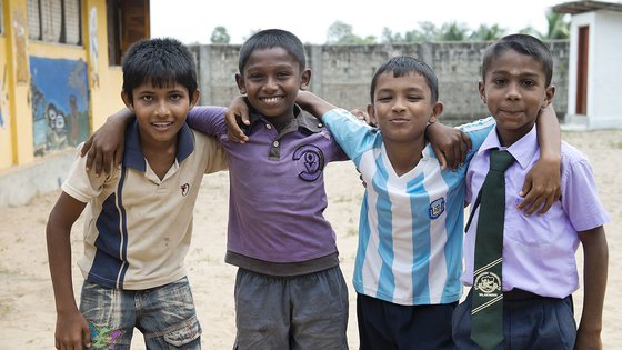 TeamUp voor kinderen in Sri Lanka