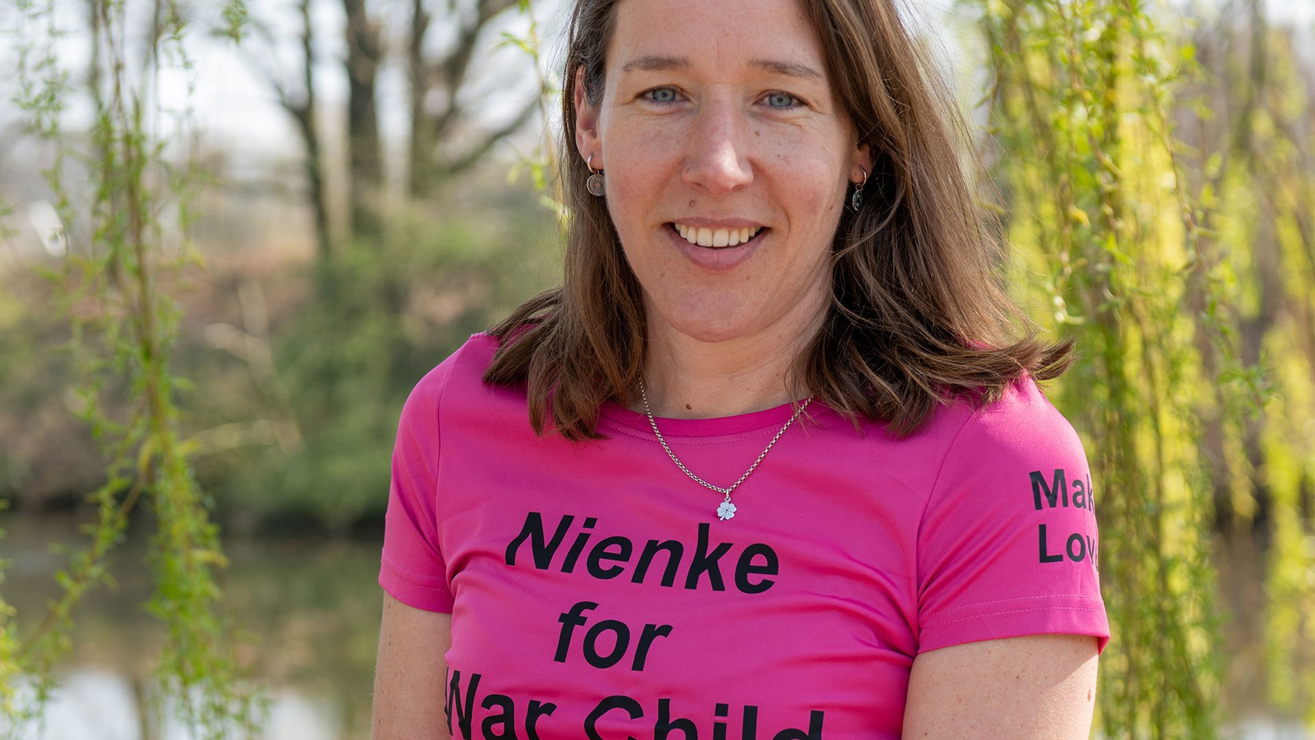 Nienke komt sportief in actie voor War Child