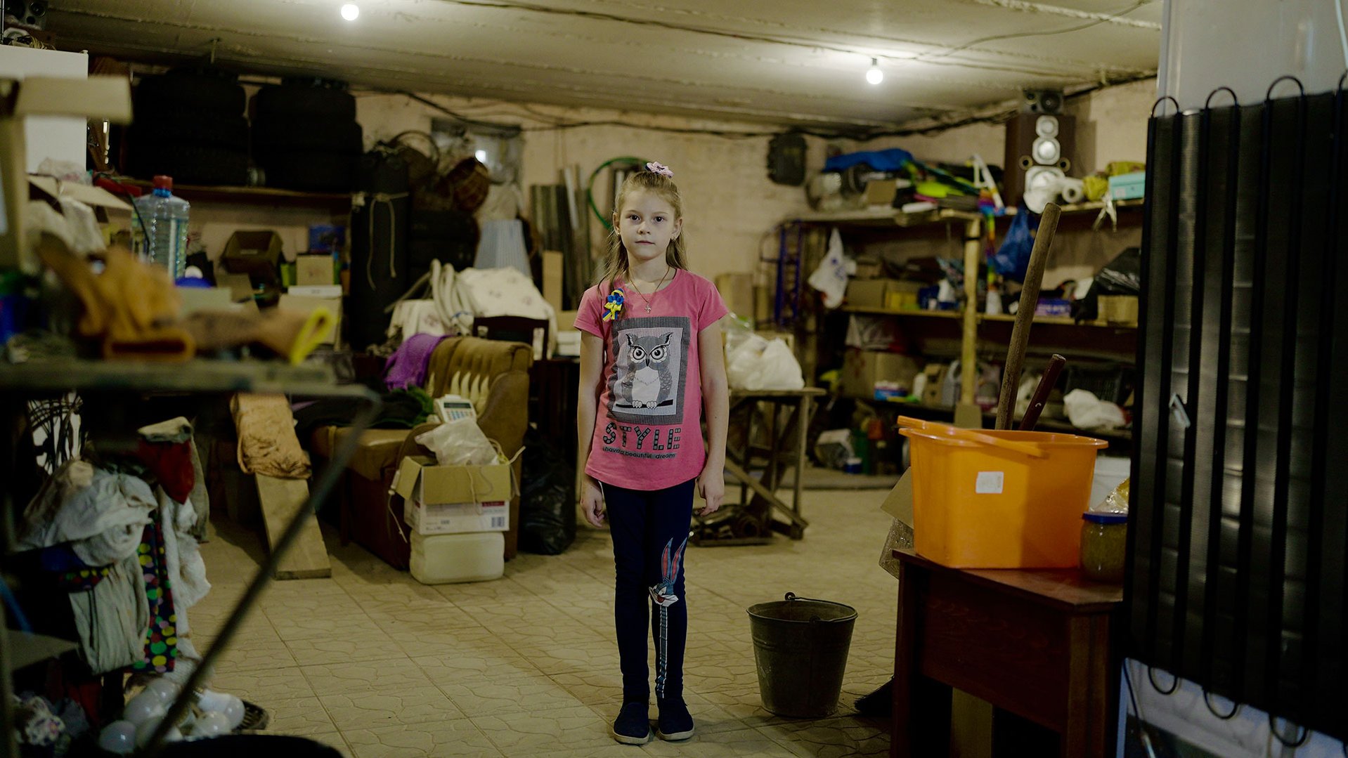 Dagen, soms wekenlang moest Natalya uit Oekraïne schuilen in de schuilkelder
