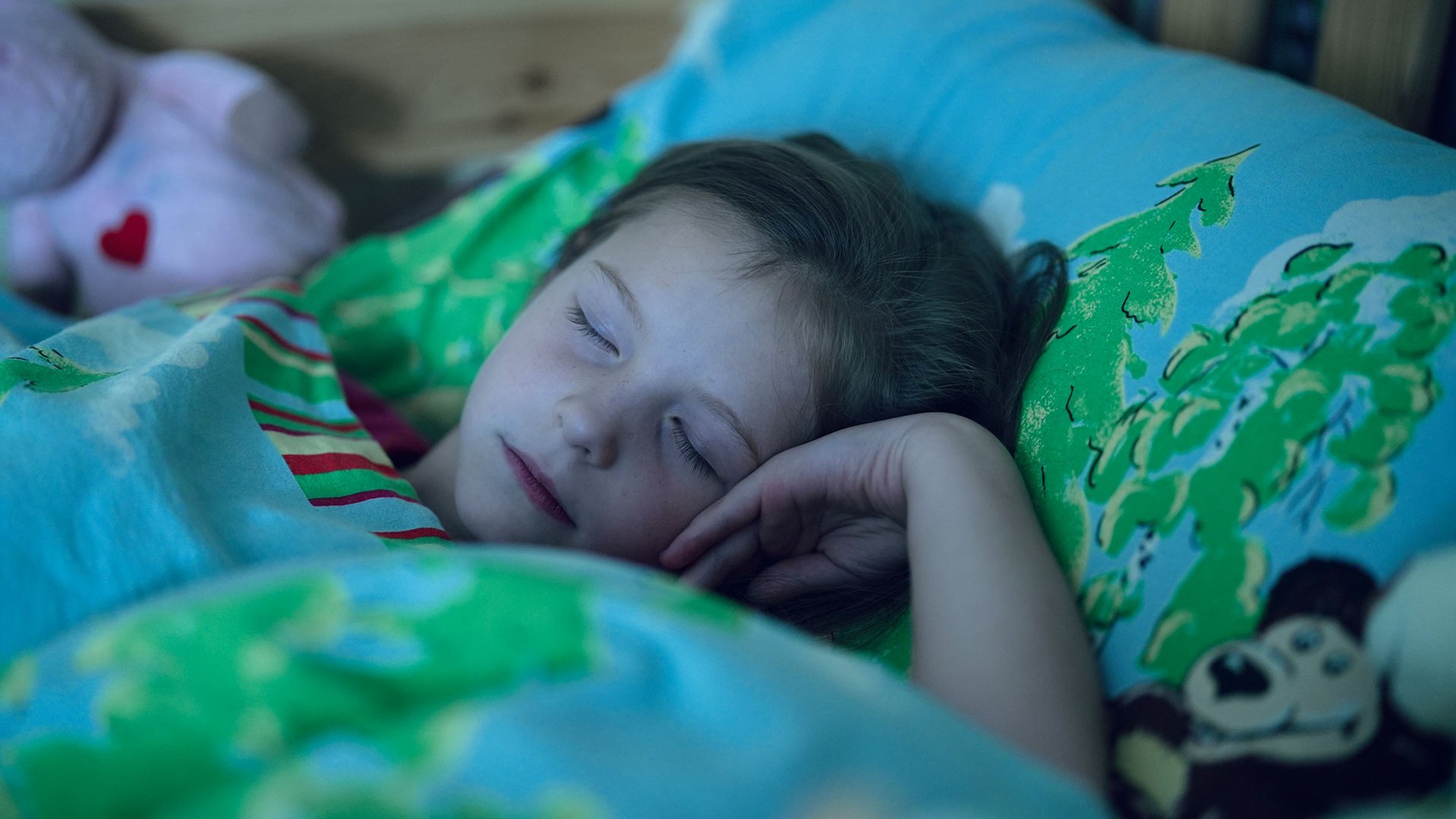 's Nachts houden nachtmerries de Oekraïense Natalya in hun greep