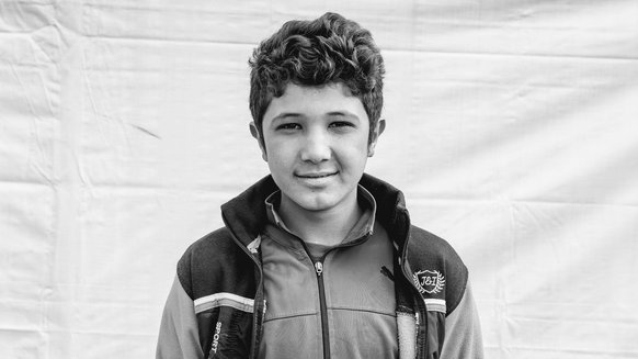 Seif uit Syrië woont nu in een vluchtelingenkamp in Libanon, waar hij meedoet aan de programma's van War Child