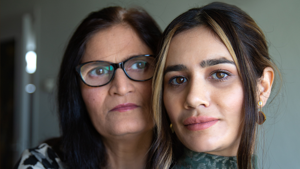 Morvarid en Kamela Hamidy uit Afghanistan