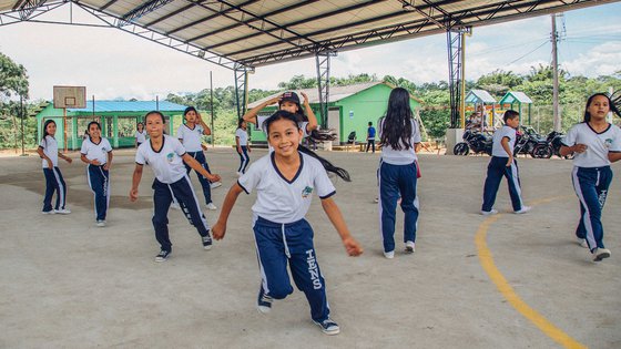 Sporten voor kinderen in Colombia