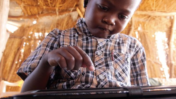 Educatieve spellen via Can't Wait To Learn in Soedan