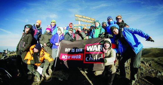 Kili-Challenge Kilimanjaro beklimmen War Child