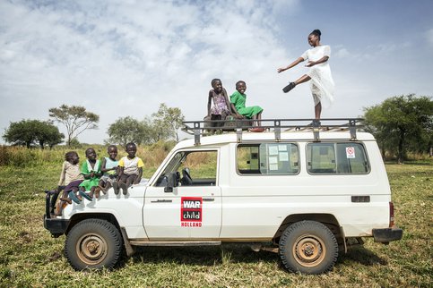 Michaela DePrince War Child in Oeganda Bidibidi vluchtenlingenkamp