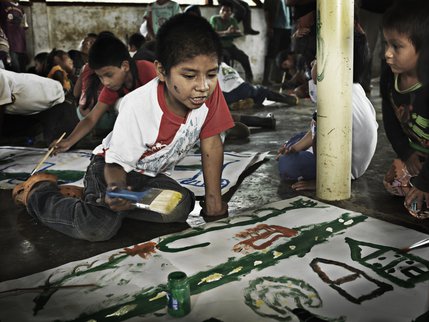 Jongen creatief Colombia