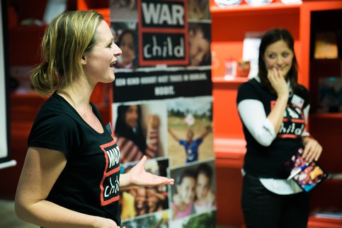 vrijwilliger voor war child