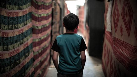 Sahid, 9 jaar, uit Gaza