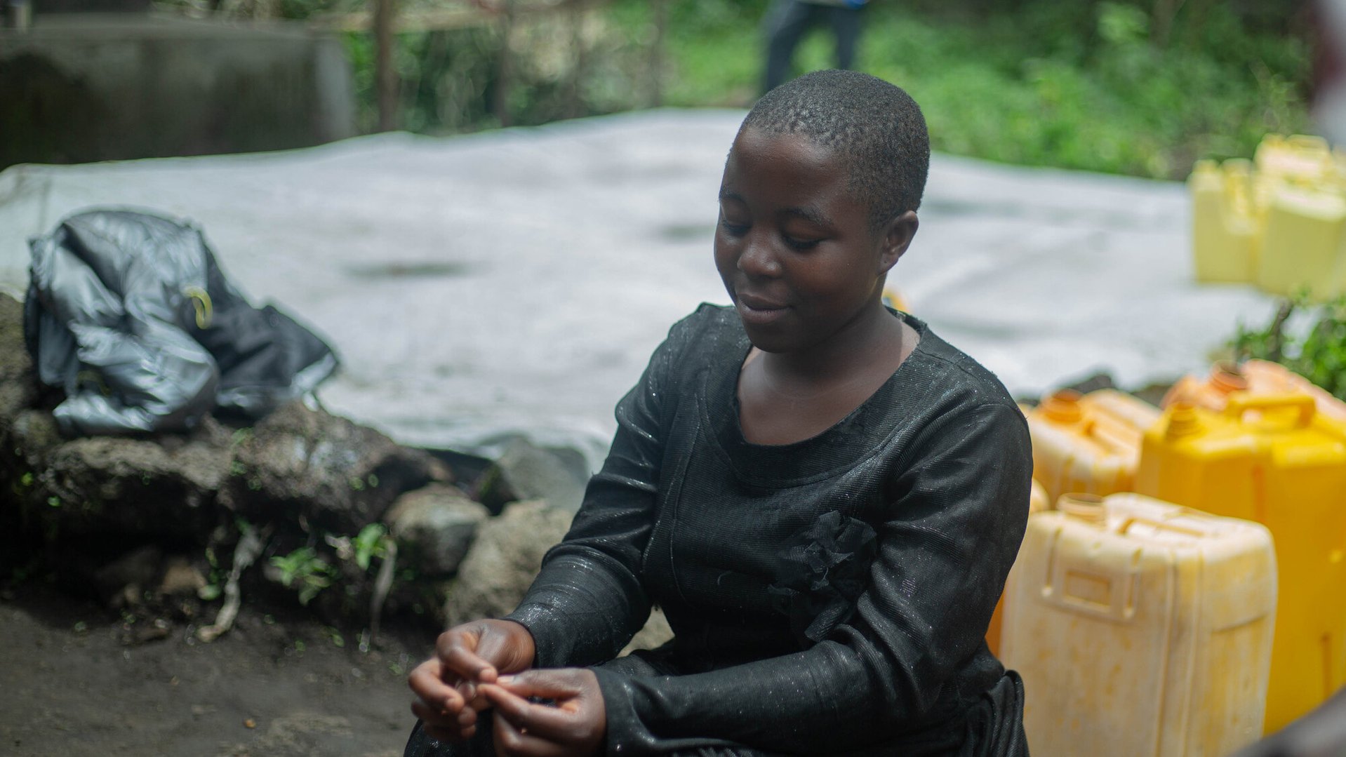 Grace uit DR Congo
